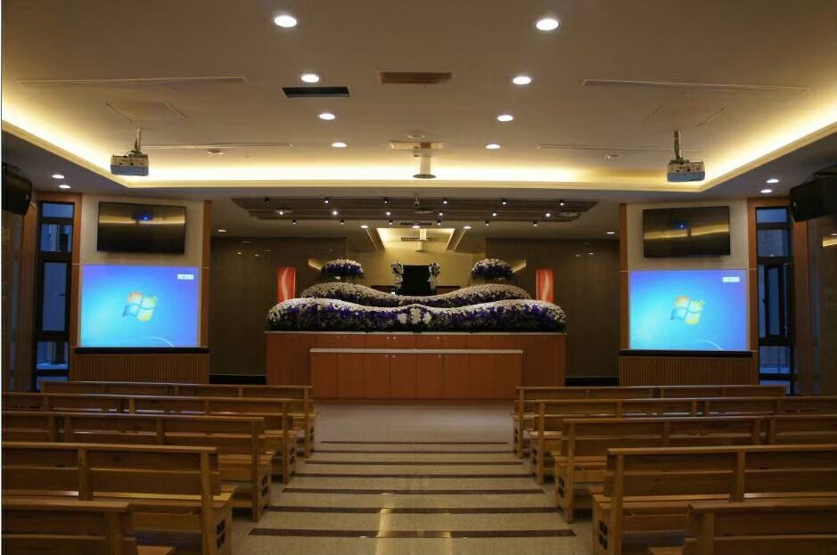 這是臺北市立殯儀館的圖片